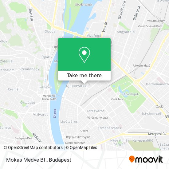 Mokas Medve Bt. map