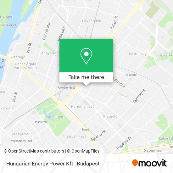 Hungarian Energy Power Kft. map