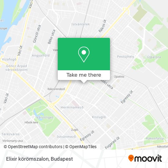 Elixir körömszalon map