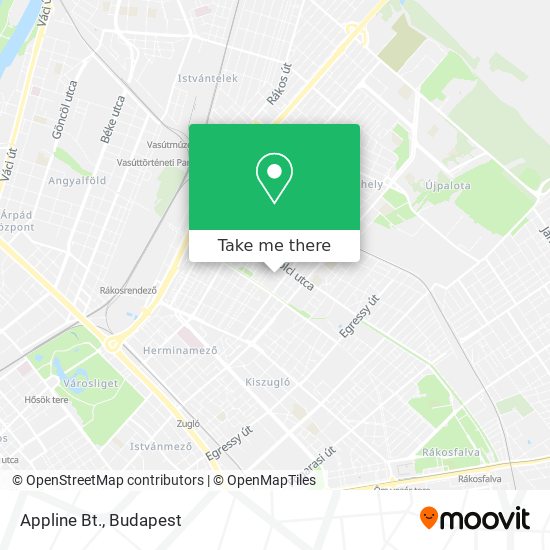 Appline Bt. map