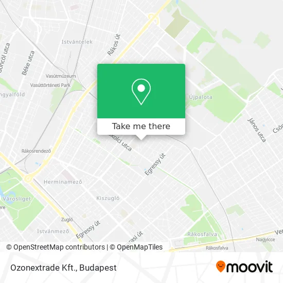 Ozonextrade Kft. map