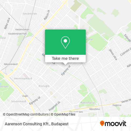 Aarenson Consulting Kft. map