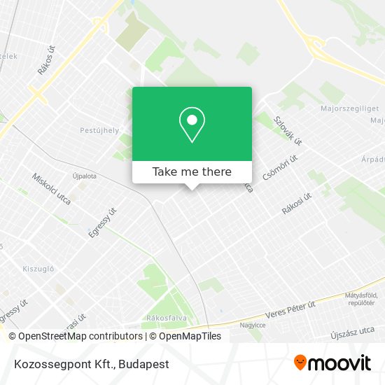 Kozossegpont Kft. map