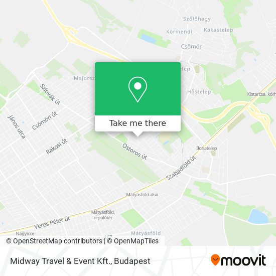 Midway Travel & Event Kft. map