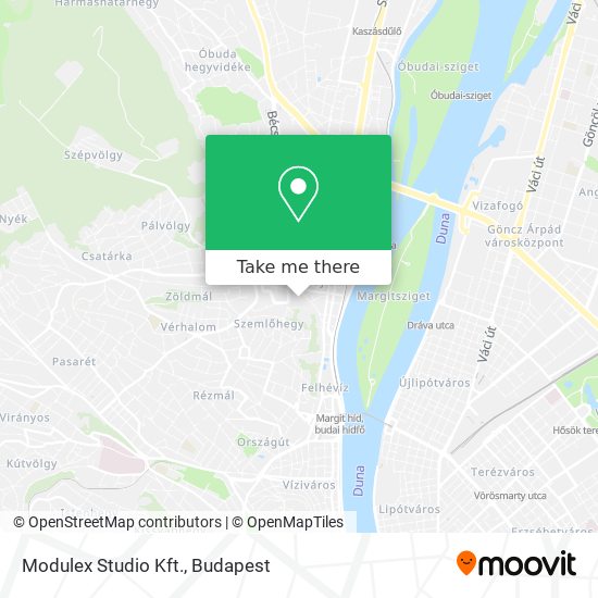 Modulex Studio Kft. map