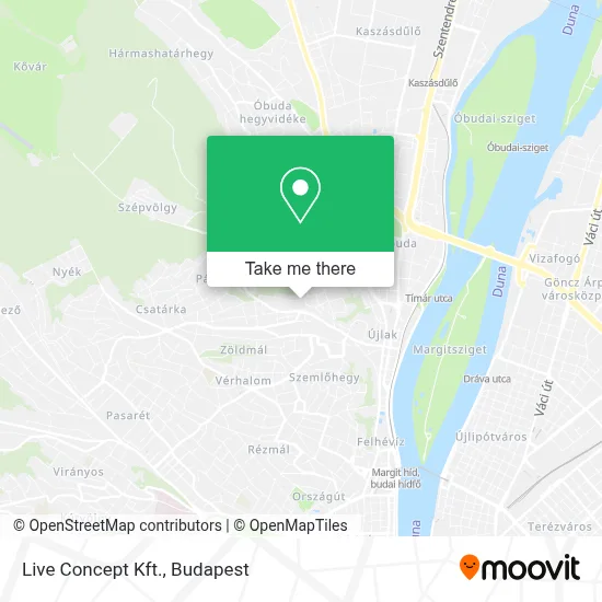 Live Concept Kft. map