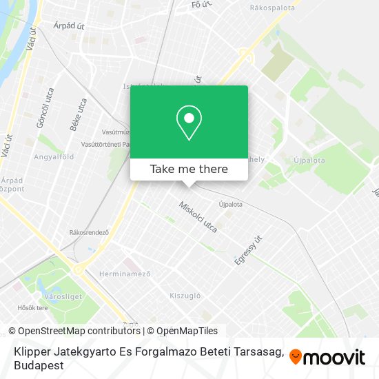 Klipper Jatekgyarto Es Forgalmazo Beteti Tarsasag map