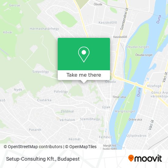 Setup-Consulting Kft. map