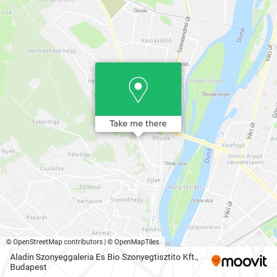 Aladin Szonyeggaleria Es Bio Szonyegtisztito Kft. map