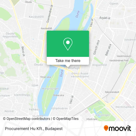 Procurement Hu Kft. map