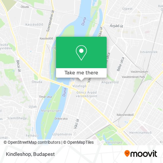 Kindleshop map