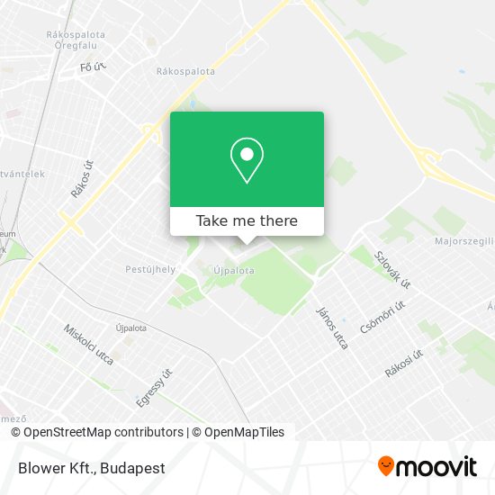 Blower Kft. map