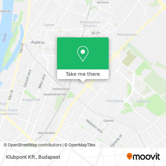 Klubpont Kft. map