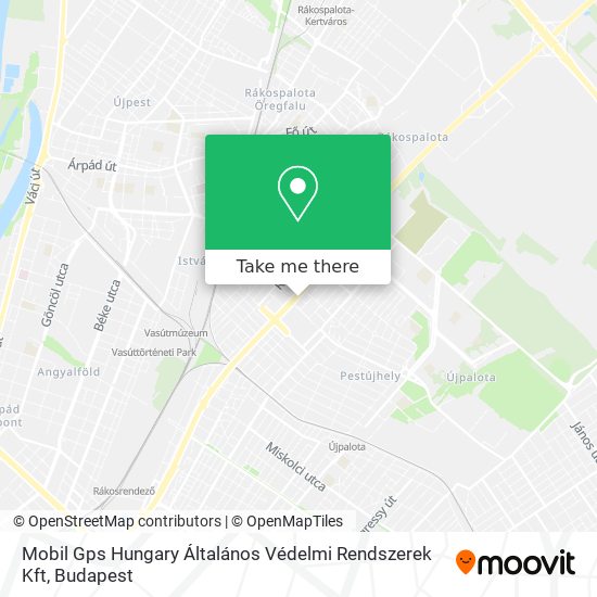 Mobil Gps Hungary Általános Védelmi Rendszerek Kft map