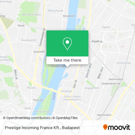 Prestige Incoming France Kft. map