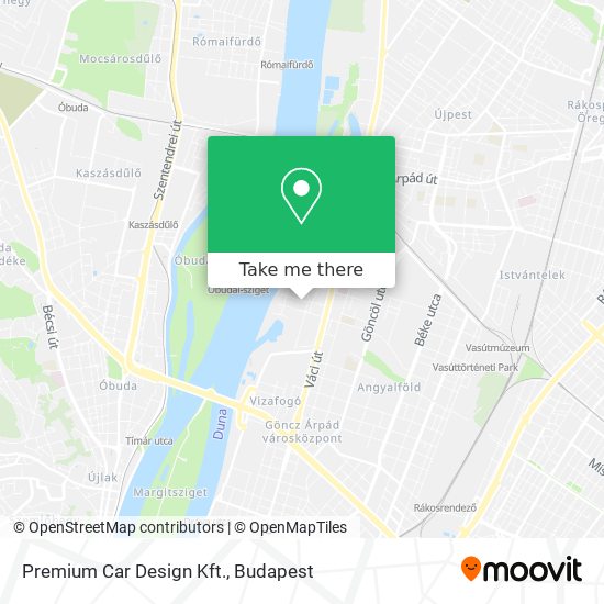 Premium Car Design Kft. map