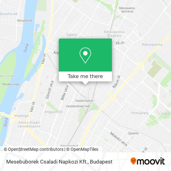 Mesebuborek Csaladi Napkozi Kft. map