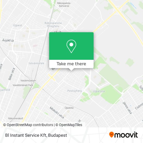 Bl Instant Service Kft map
