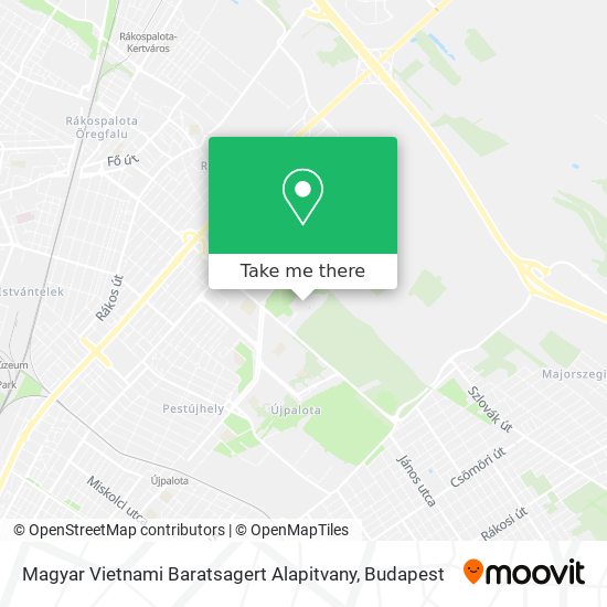 Magyar Vietnami Baratsagert Alapitvany map