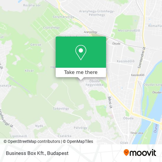 Business Box Kft. map