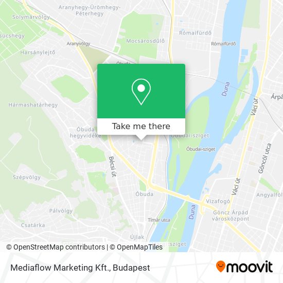 Mediaflow Marketing Kft. map