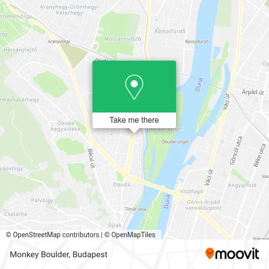 Monkey Boulder map