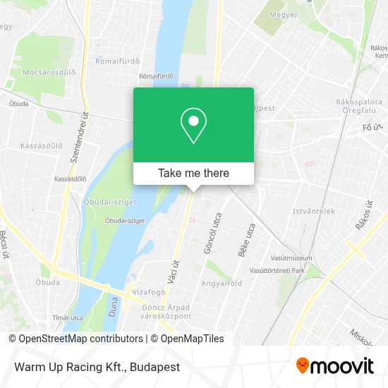 Warm Up Racing Kft. map