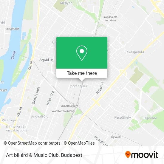 Art biliárd & Music Club map