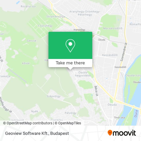 Geoview Software Kft. map