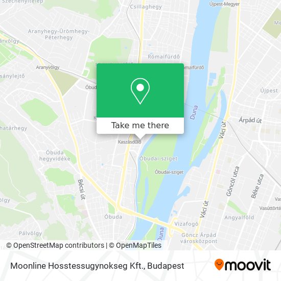 Moonline Hosstessugynokseg Kft. map