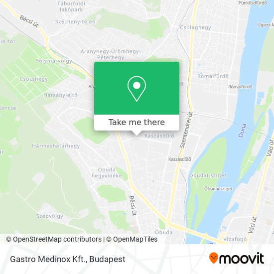 Gastro Medinox Kft. map