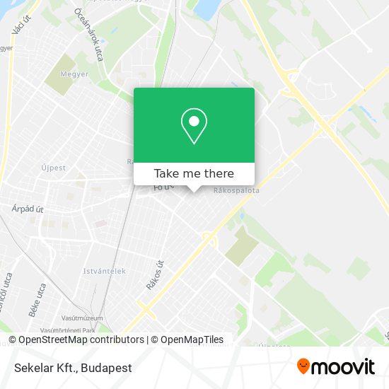 Sekelar Kft. map