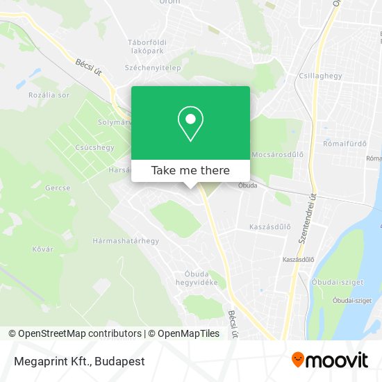 Megaprint Kft. map