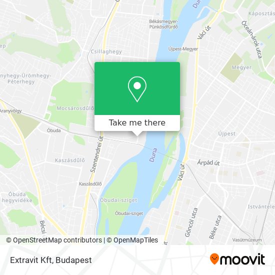 Extravit Kft map