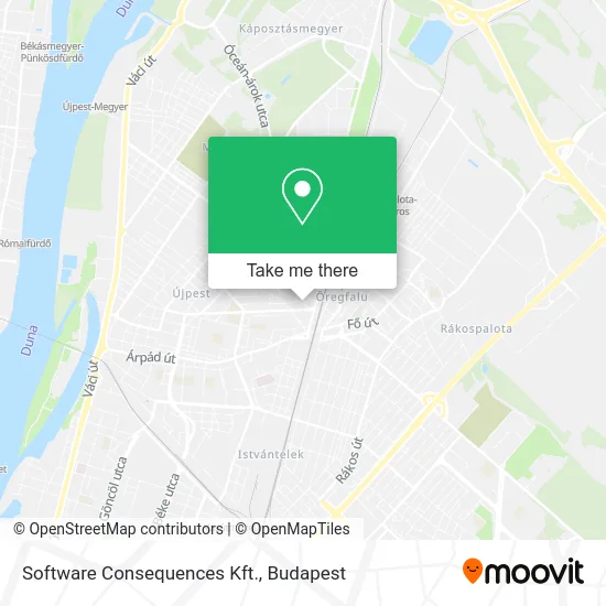 Software Consequences Kft. map