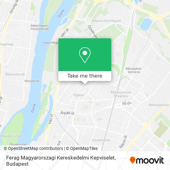 Ferag Magyarorszagi Kereskedelmi Kepviselet map
