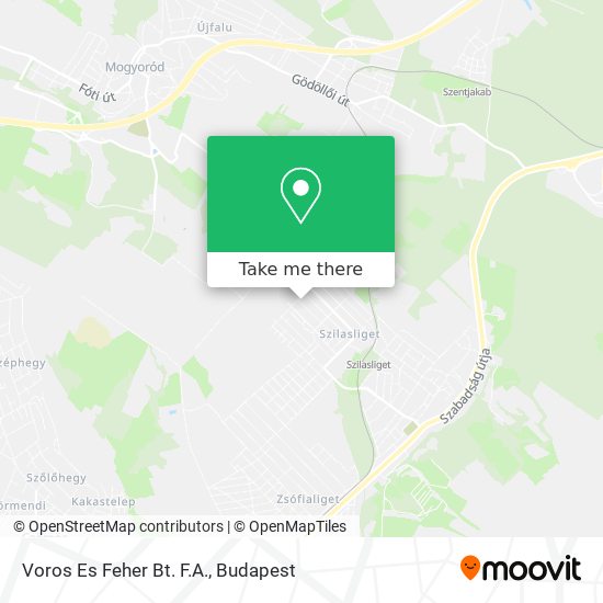 Voros Es Feher Bt. F.A. map