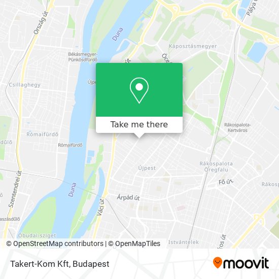 Takert-Kom Kft map