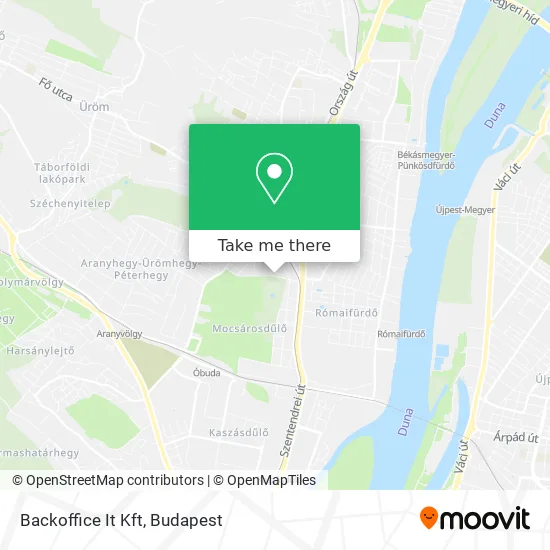 Backoffice It Kft map