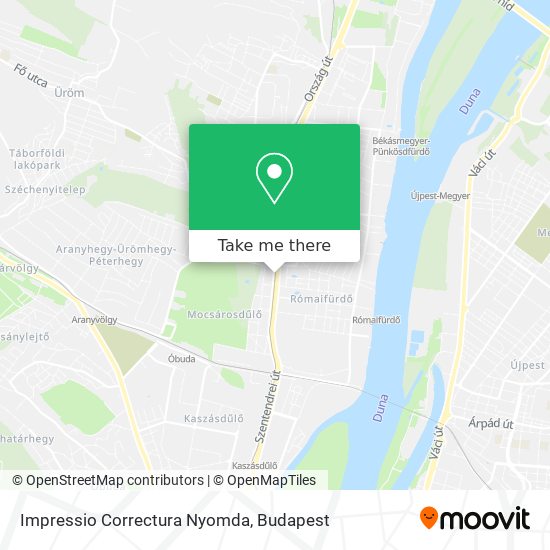 Impressio Correctura Nyomda map