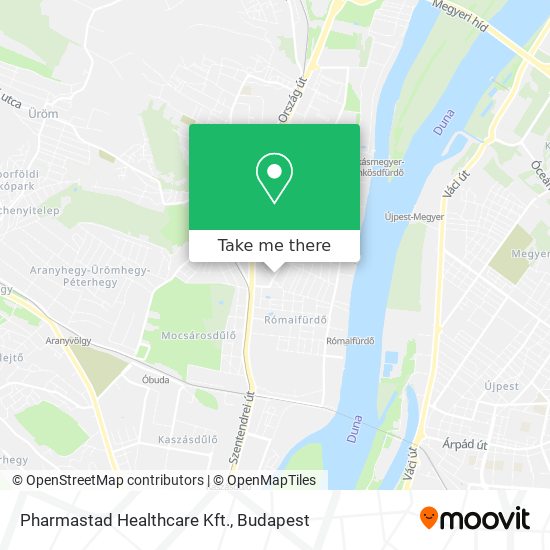 Pharmastad Healthcare Kft. map