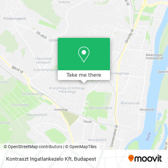 Kontraszt Ingatlankezelo Kft map