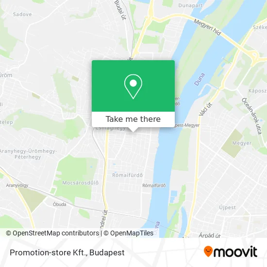 Promotion-store Kft. map