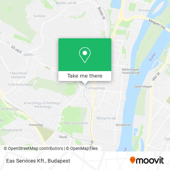 Eas Services Kft. map