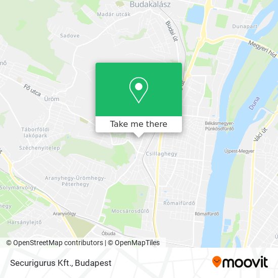 Securigurus Kft. map