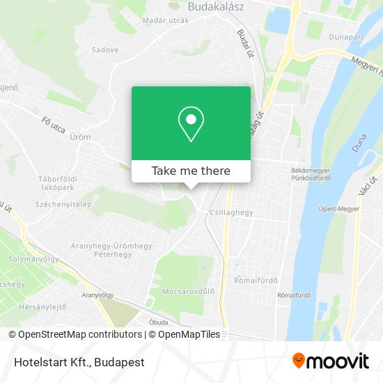 Hotelstart Kft. map