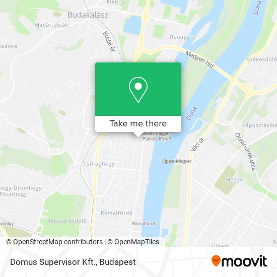 Domus Supervisor Kft. map