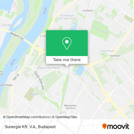 Sunergie Kft. V.A. map