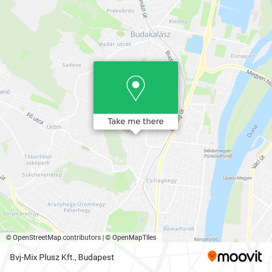Bvj-Mix Plusz Kft. map