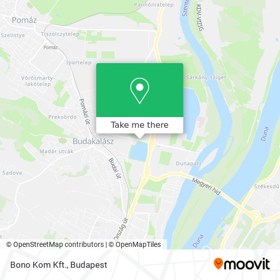 Bono Kom Kft. map